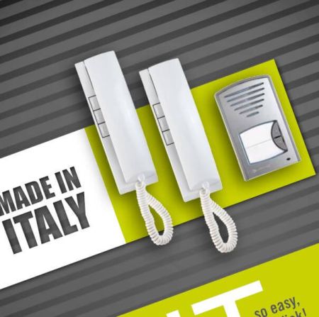 Preview: ACI Farfisa Sprechanalgen Set selbst einbauen Anleitung